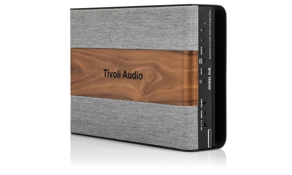 美品：Tivoli Audio Model Sub サブウーファー ウォルナット Tivoli Audio チボリオーディオ】MODEL SUB モデルサブ サブ